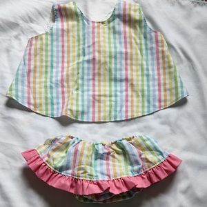 Baby girl summer set